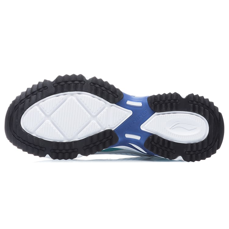 Li Ning Trendy Breathable Lightweight Breathable And Lightweight Low Top Running Shoes Unisex Gray ARLR003-2