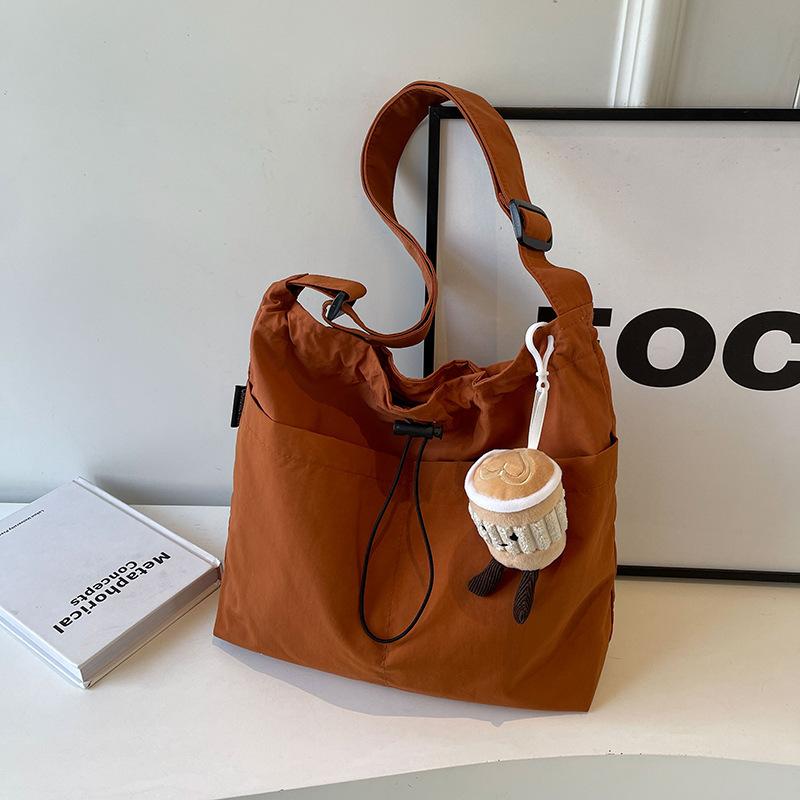 Nylon Cloth Bag, Women's Tote Bag, Large Capacity, Summer Can Be Messenger, New Versatile Shoulder Class Commuter Bag