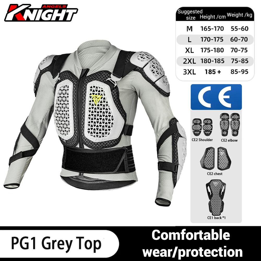 New Men Motorcycle Armor Jacket Moto Body Armor Motocross Racing Jacket CE Approval Motorbike Moto Protection Gear