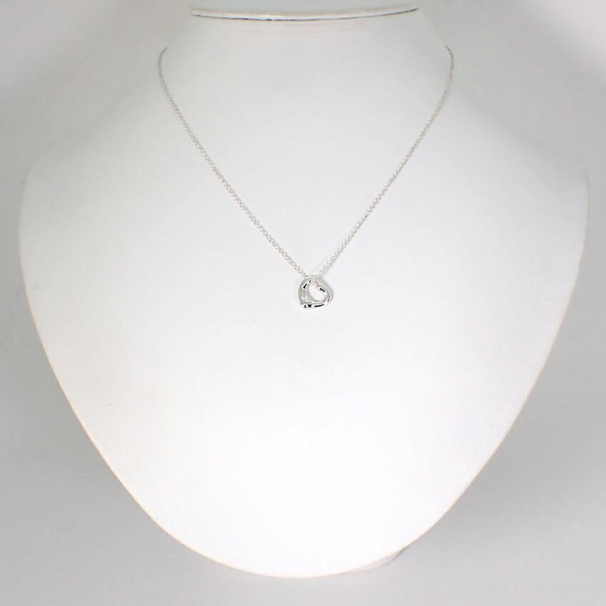 [Gebraucht] TIFFANY/Tiffany 925 Offenes Herz Anhänger/Halskette/g411-55