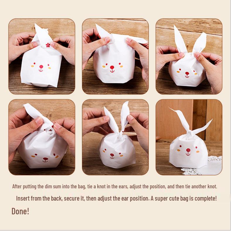 Small Rabbit Ear Pastry & Candy Gift Bags