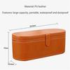 Custodia Portatile da Viaggio per Asciugacapelli Borsa di Stoccaggio PU Pelle Protezione Antipolvere Scatola Organizer Per Asciugacapelli Dyson