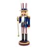 American Wooden Nutcracker Soldier Figurine Christmas Decor Display Gift 10 Inch