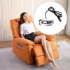 Adjustable Motorized Lounges Chair Switches Build In USB C Charging Port ABS Frame Support Simple to Operate for Homes