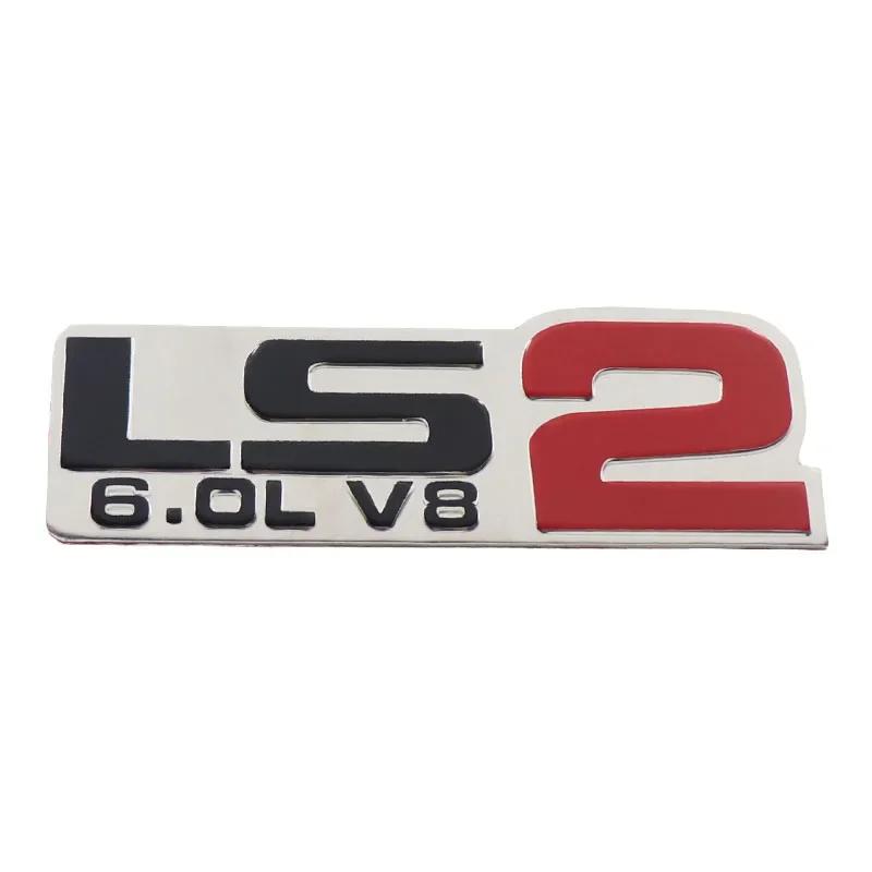 LS3 6.2L V8 LS2 6.0L V8 Engine Emblem Car Fender Side trunk Nameplate Decal Badge Sticker