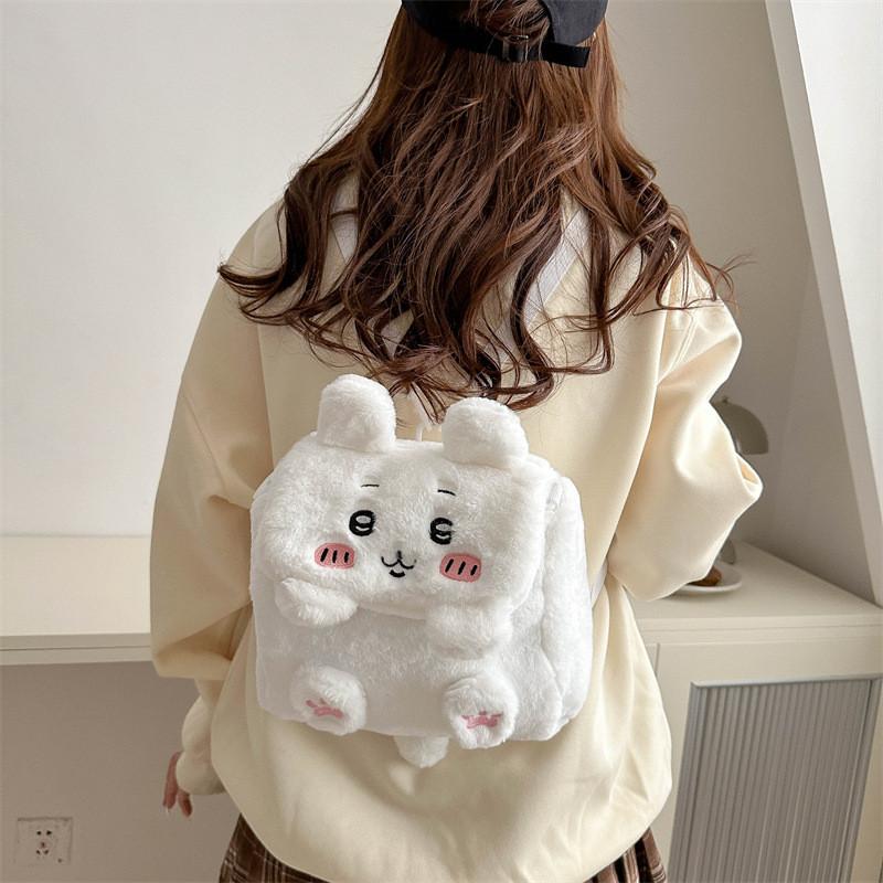 Adorable Plush Bear Backpack Students Filling Stylish Versatility For Daily Use