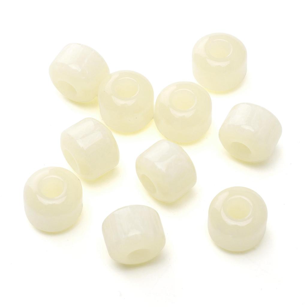 5Pcs Resin Macroporous Beads For DIY Necklace Bracelet Earring Jewelry Craft Making Accessories