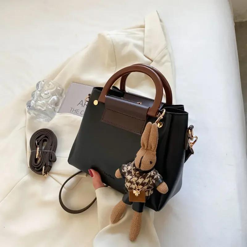 

Однотонная женская сумка через плечо, сумка-мессенджер, повседневная, для бизнеса и путешествий, новая мода, высококачественная кожа