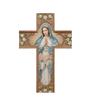 Antiker Holzkreuz Wandkreuz Heimdeko Für Flurwände 30x20cm Flach 2D Holzkreuz Jesus Christlicher Gläubiger Familien Dekora Q0U9
