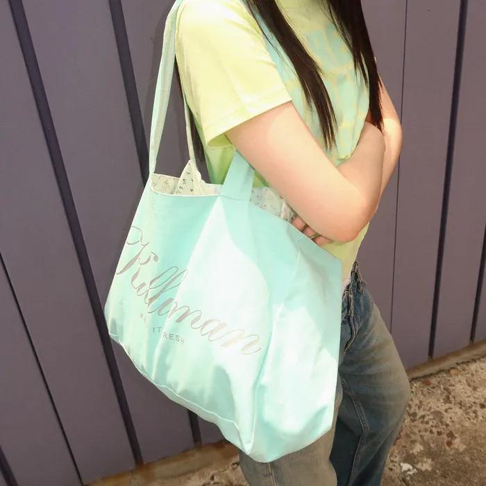 [2nd Restock] Dessert Reversible Bag - Mint Bouquet