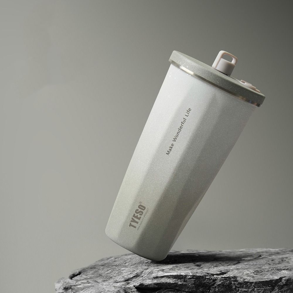 Stainless Steel Water Bottle Large Capacity Insulation Cup Drinkware Thermal Cup  Ice Cream