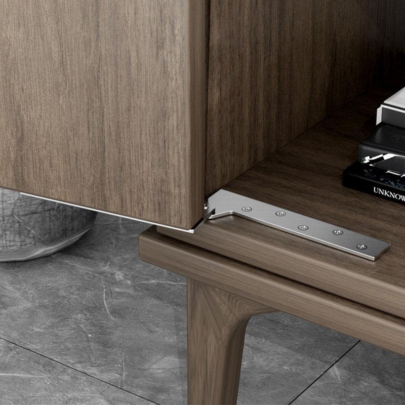 Stainless Steel Pivot Hinges Heavy Duty L Shape Door Hinges For Cabinet Folding Table Furniture Door Hardware