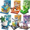 Blokees Pokemon Pikachu Charizard Snorlax Greninja Eevee Lucario Monster Action Figure Building Blocks Toys Kids Birthday Gifts