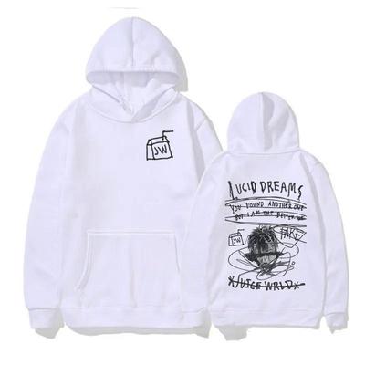 Raro JUICE WRLD-Moletom com Capuz Hoodie Solto Casual Oversized Y2k Homens Mulheres Hoodie Confortável Hip Hop Streetwear Feminino Masculino Roupa