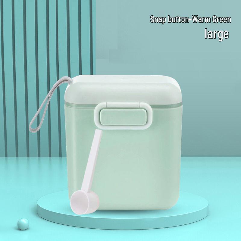 Sealed, Moisture-Proof Baby Milk Powder and Cereal Storage Container for Outings