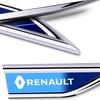 2 piece Car Body Protective Sticker Fender Side Blade V Badge For Renault RS Megane 2 3 4 Trafic Scenic 2 Clio Captur Twingo Q