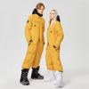 Salopetă Ski Dintr-o Piesă Groasă Bărbați Femei Sporturi în Aer Liber Jachetă Snowboard Salopetă Călduroasă Impermeabilă Haine de Iarnă Salopete cu Glugă
