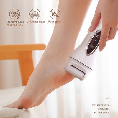 Electric Foot Grinder Callus Remover Three-Speed Intelligent Cocoon Removal Adjustment Scrub Head Long-Lasting Power Dead Dry Cracked Skin Care Tools
