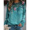 PEYWOW Women's Fashion Casual O-Neck Long Sleeve  Autumn Winter Hoodie