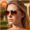 Xiaomi Nova Tendência de Moda Armações de Óculos de Metal, Óculos de Sol de Peça Única, Lentes de Proteção UV2524