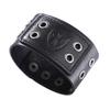 Qinuo Vintage European and American Genuine Leather Bracelet - Classic Simple Design.