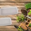 6Pcs Durable Planter Pot Tray Plastic Flower Pot Pallet Waterproof Base Tray Protector Bottom Saucer Base Pallet