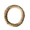Natural Straw Wreath for Crafts and Decorations Environmentally Friendly Material Ideal for Indoor and Outdoor Use