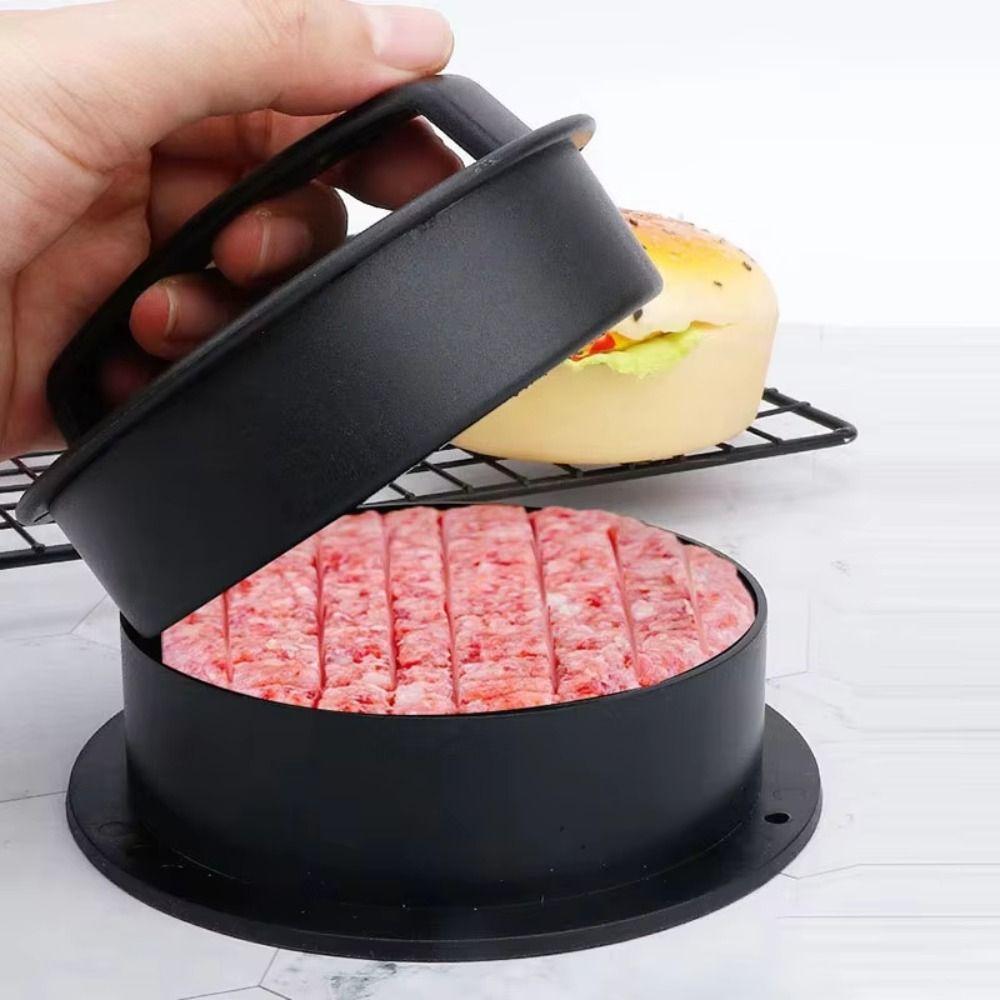 Non Stick Hamburger Patty Maker Food-Grade Stuffed Burger Patty Press  Grill