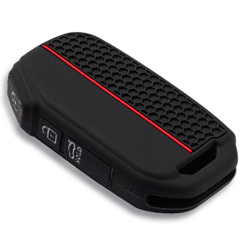 New Silicone Car Remote Key Case Cover For Kia Kn Sportage R Stinger Sorento Ceed Cerato Forte Niro Soul Telluride Gtline