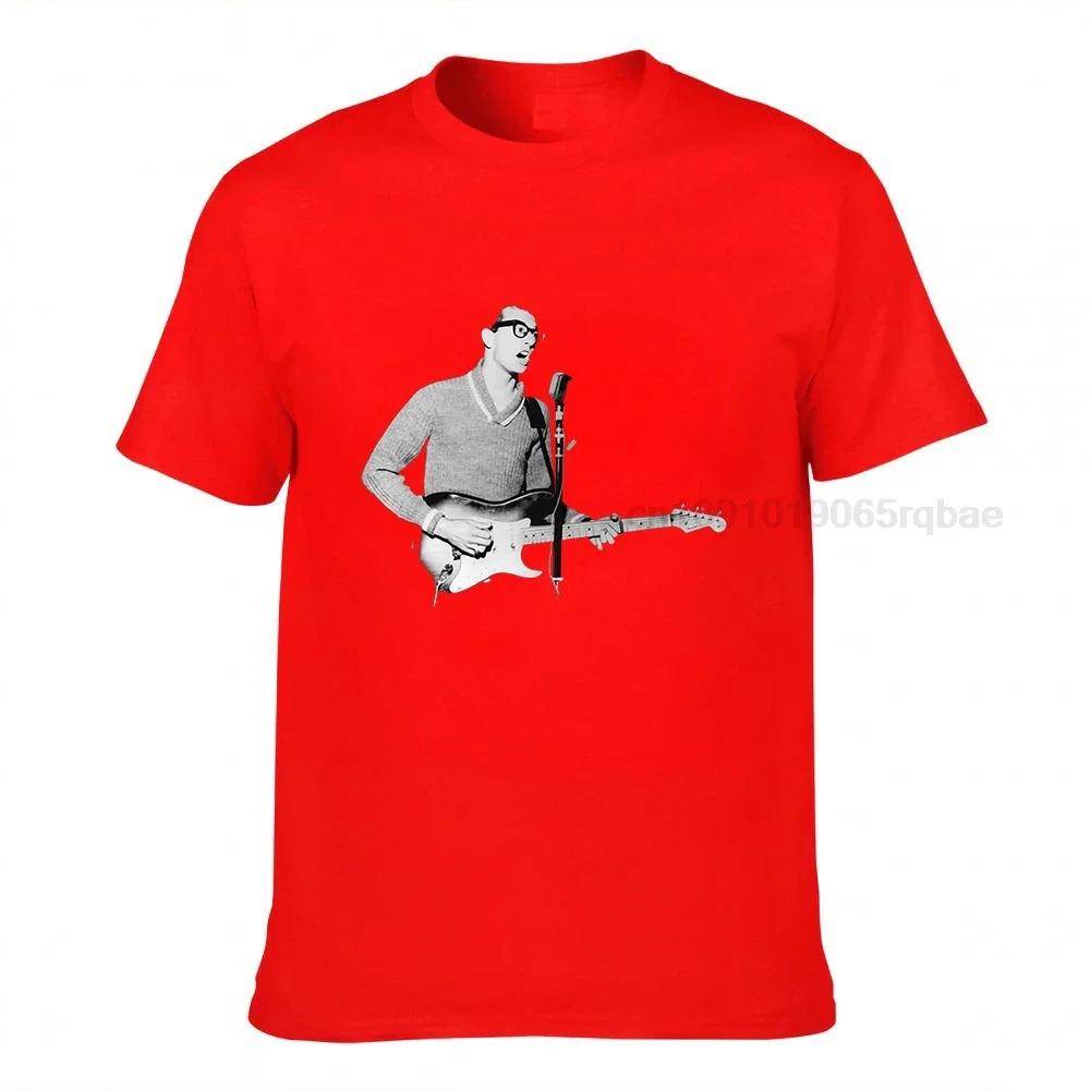 Charles Hardin Holley Buddy Holly Hand Screened Preshrunk 100 Cotton Tshirt