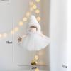 Christmas Plush Angel Girl Pendant Christmas Angel Decoration Desktop Ornament White Pink Angel Pendant New Year 2025