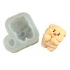 Yousheng Cartoon Animal Silicone Mold Food-Grade Baking Mold for Rice Balls Chocolate Resin Soap Cake Decorations Easy-Release Heat-Resistant DIY