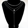3er Set Runde Disco Münzkette Halsketten für Damen Einfache Zirkonia Mehrschichtige Anhänger Halsketten Set Trendiger Party Schmuck Geschenk 2026