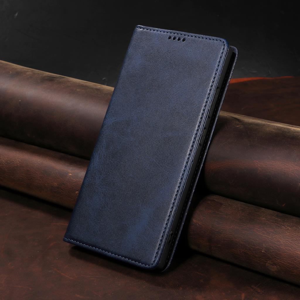 PU Leather Wallet Phone Case for Samsung Galaxy S25 Edge S24 Ultra S23 Plus S22 S23 Fe Magnetic with Picture Frame