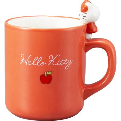 Caneca Sanart Sanrio Hello Kitty com figura de gatinho Nokkari 260ml Produtos diversos Produtos Sanrio Presente Presente (SANRIO) Aproximadamente. SAN4211-1