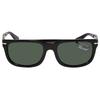 PerSol Green Rectangular Men S SunglaSSeS po3271S 95 31 55