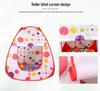 3-in-1 Kids' Yurt Play Tent and Tunnel Set for Indoor/Outdoor Use