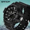Mens Watch Sanda 780 Sports  Fashion Led Digital Fashion Quartz Watch Men Waterproof G Style Watches Relogio Clock