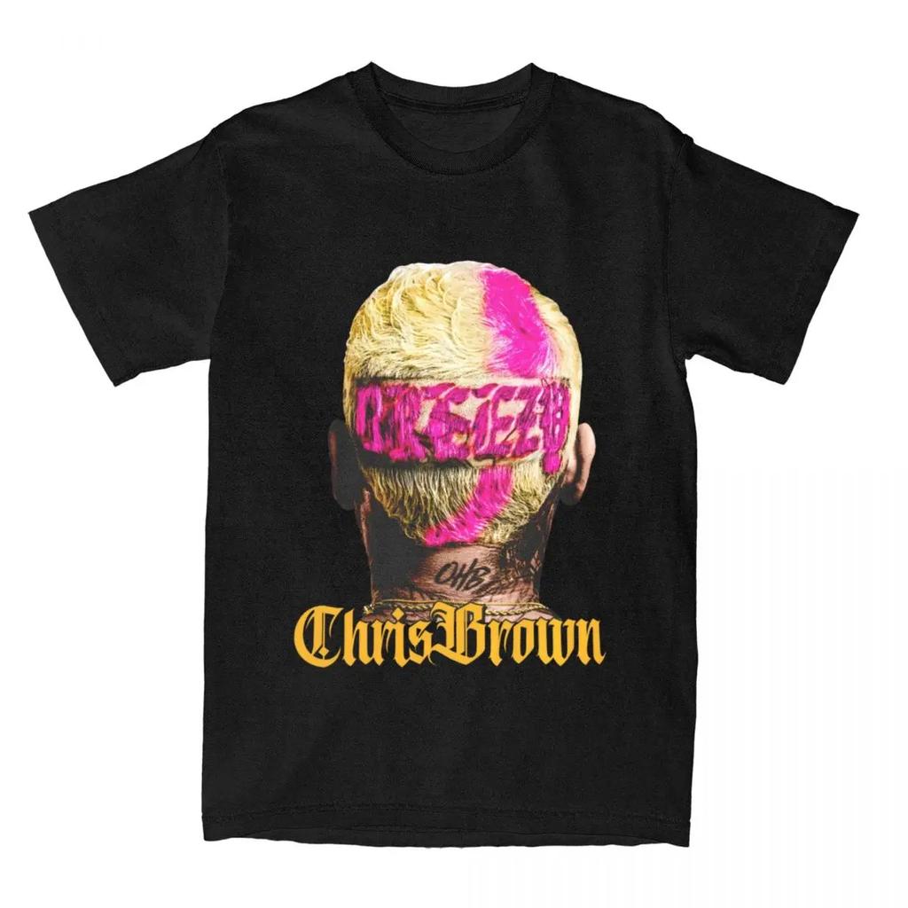 Chris Brown 2024 11 11 Tour T Shirt Apparel for Men Women Summer King of R&B Fan Gift T-shirt Short Sleeve