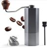 Portable Manual Coffee Hand Grinder For Espresso Stainless Steel Burr Grinder With Adjustable Coarseness Knob