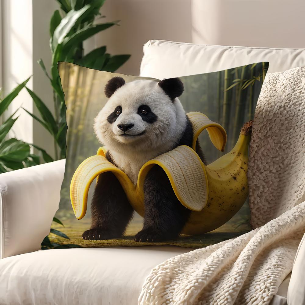 Italian B-Brainrot Animals Meme Cushion Cover For Pillow Printing Sofa Decoration Home Car Room Coffee Office Nordic Simplicity