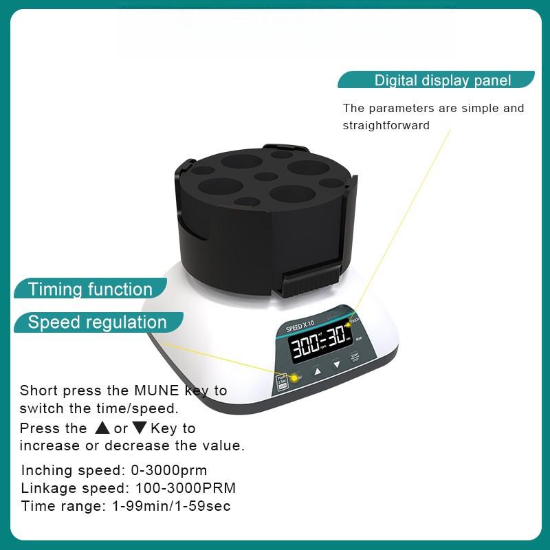 Portable Multifunctional Liquid Shaker Adjustable Speed Mini Vortex Mixer Laboratory Equipment Oscillator