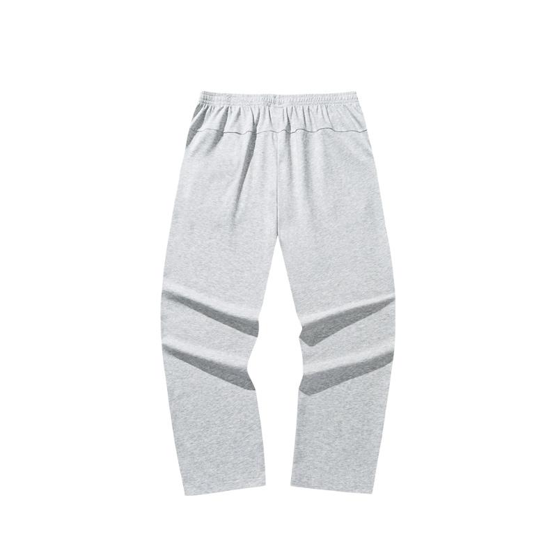 Anta Comfortable Casual Simple Versatile Mid-Rise Breathable Lace-Up Straight-Leg Knitted Sports Pants Men bottoms 952528302-4