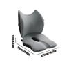 Seat Cushion And Lumbar Support Portable Foam Cushion With Lumbar Support Non-Slip Sitting And Back Rest Multi-Purpose Pad