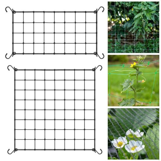 Climbing Net Trellis Adjustable Mesh Size Strong Support Plants Net Vegetables Fruits Flowers Gardening Tool