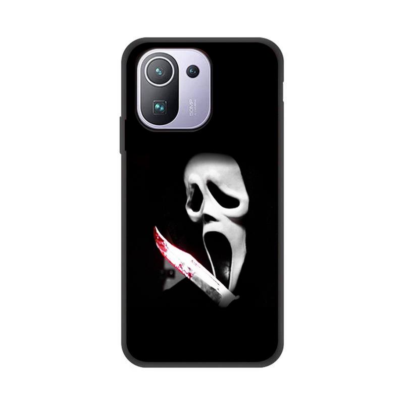 Cool Horror Movie Scream Phone Case For Xiaomi Redmi 8A 9 K30 Pro 9A Note 8T Note 8 9 Pro TPU Soft Silicone Black Cover
