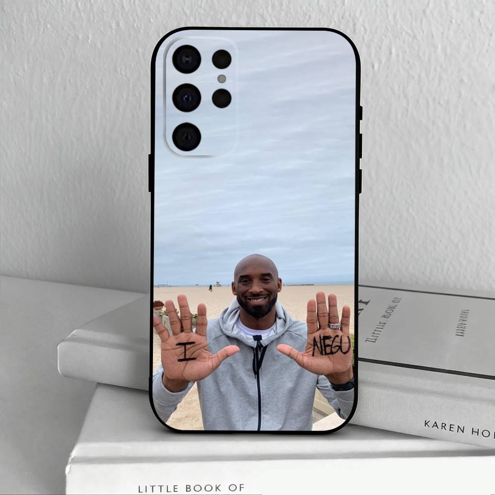 B-Basketball K-Kobe-E B-Bryant-T 8 24 Phone Case For Samsung S25,24,23,22,30,21,10,9,Ultra,Plus,Lite,FE,4,5 G Soft Black Case