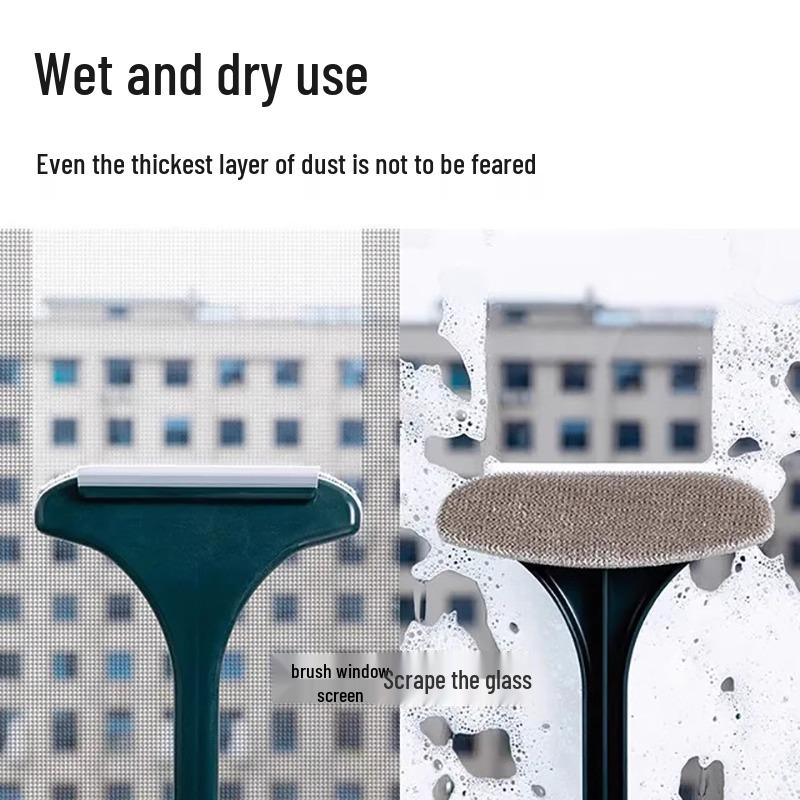 Dual-Use Screen Cleaning Brush & Wiper - Detachable, Wash-Free Dust Removal Tool