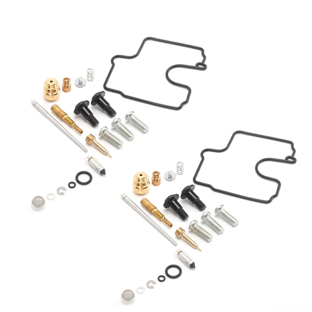 2 Sets Carburetor Rebuild Fix Kit Carb Overhaul Repair Fit for Suzuki SV650 SV650S 1999‑2002