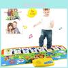Vibrant Kids Gift Toy Touch Play Learn Singing Piano Keyboard Music Carpet Mat
